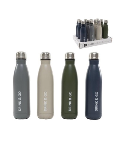 BOTELLA ACERO INOX  500ML