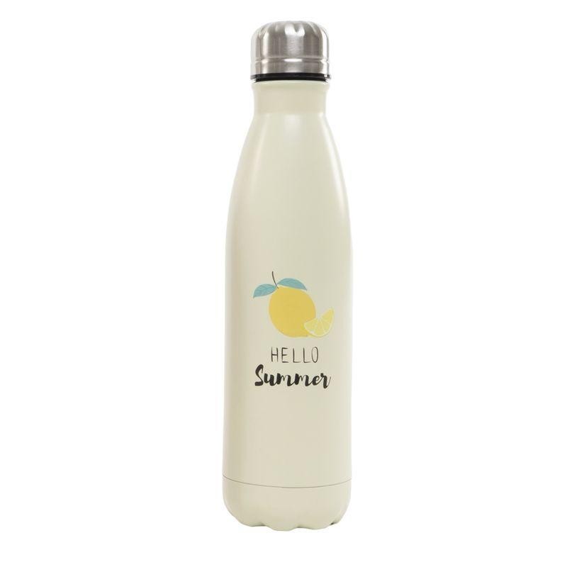 BOTELLA ACERO INOX LIMON 500ML