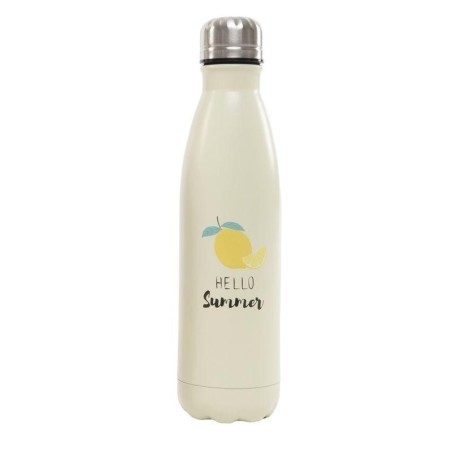 BOTELLA ACERO INOX LIMON 500ML
