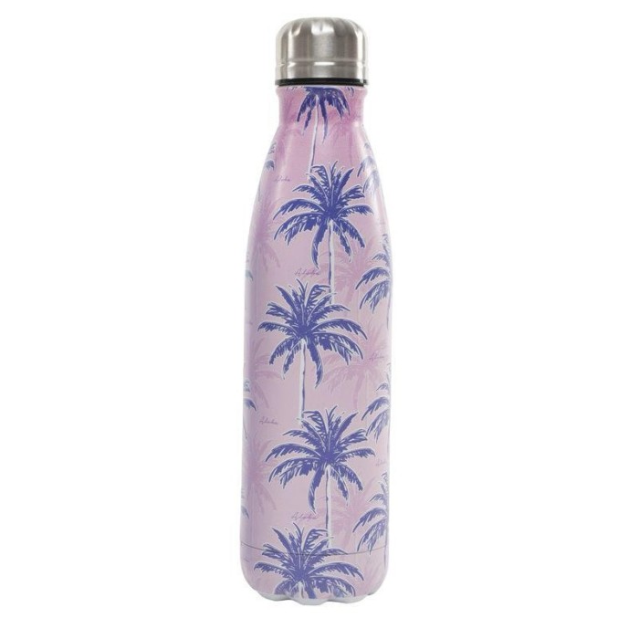 BOTELLA ACERO INOX PALMERAS 500ML