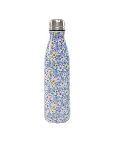 BOTELLA ACERO INOX FLORES 500ML