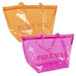 BOLSO XL TRANSPARENTE FLUOR