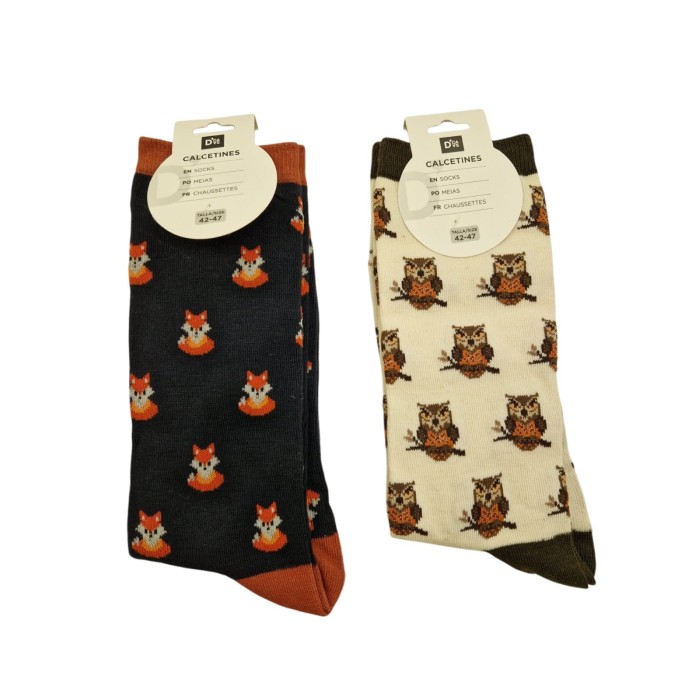 CALCETINES BUHO ZORRO T.42-47