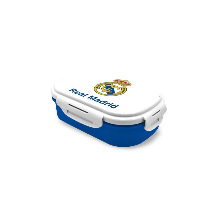 SANDWICHERA CON CUBIERTOS REAL MADRID
