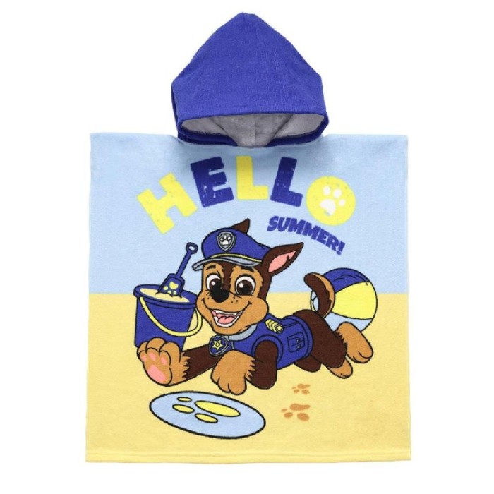 PONCHO PLAYA PATRULLA CANINA