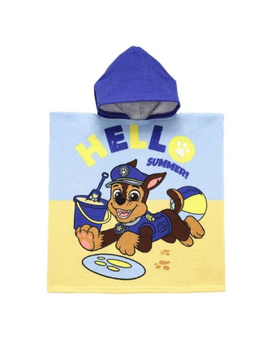 PONCHO PLAYA PATRULLA CANINA