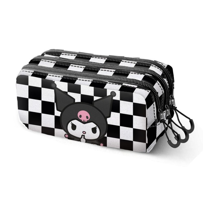 ESTUCHE PORTATODO TRIPLE CREMALLERA