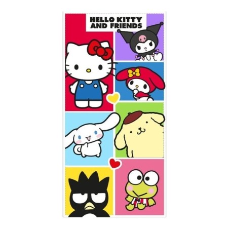 TOALLA DE PLAYA HELLO KITTY AND FRIENDS