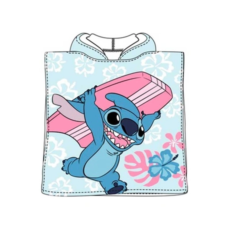 PONCHO DE BAÑO STITCH 55X110 PONCHO DE BAÑO STITCH 55X110