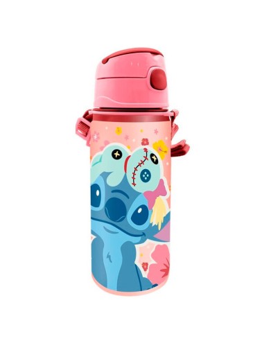 BOTELLA ALUMINIO STITCH 600ML