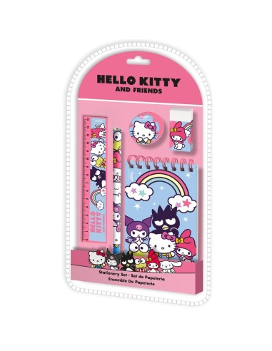 SET DE PAPELERIA HELLO KITTY