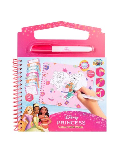 LIBRO MAGICO PINTA CON AGUA PRINCESAS