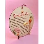 PLACA DEDICATORIA SEÑO