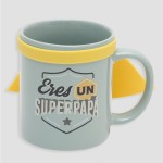 TAZA CON CAPA - ERES UN SUPERPAPÁ