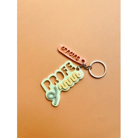 LLAVERO METACRILATO PROFE