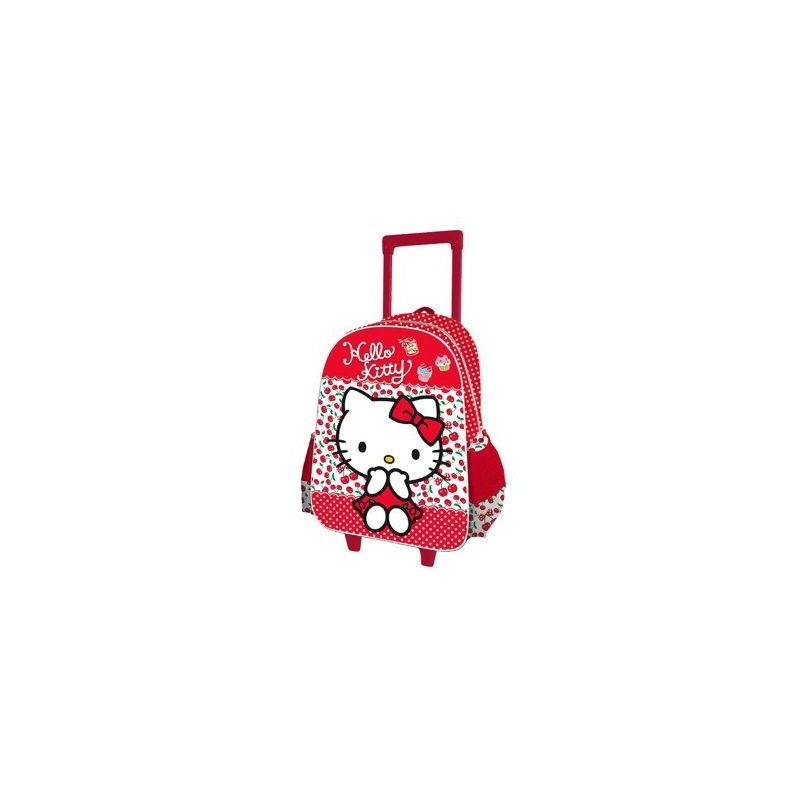 MOCHILA TROLLEY HELLO KITTY