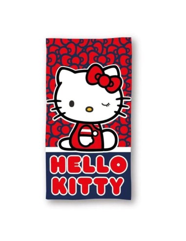 TOALLA PLAYA 70X140 HELLO KITTY
