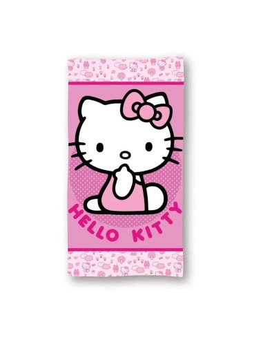 TOALLA HELLO KITTY ROSA