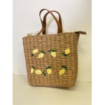 BANDOLERA RAFIA FRUTAS