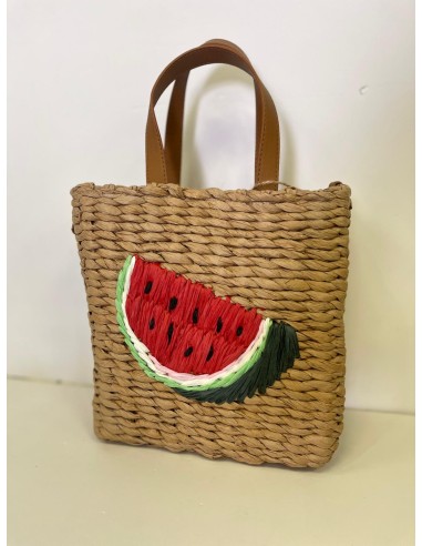 BANDOLERA RAFIA FRUTAS