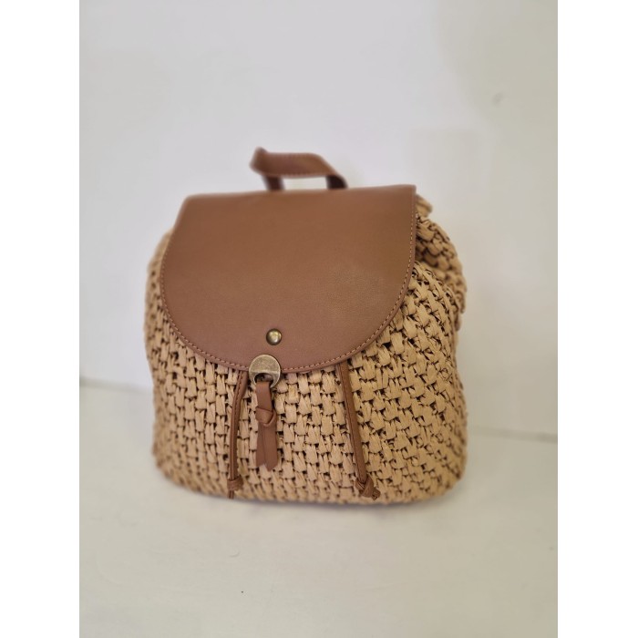 MOCHILA RAFIA GRETA