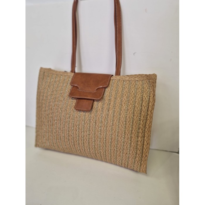 MOCHILA RAFIA MARGOT
