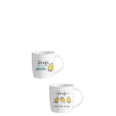 TAZA FRASES PROFE 350ML