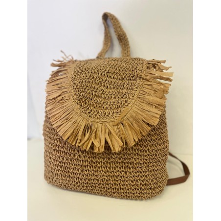 MOCHILA RAFIA LAIA