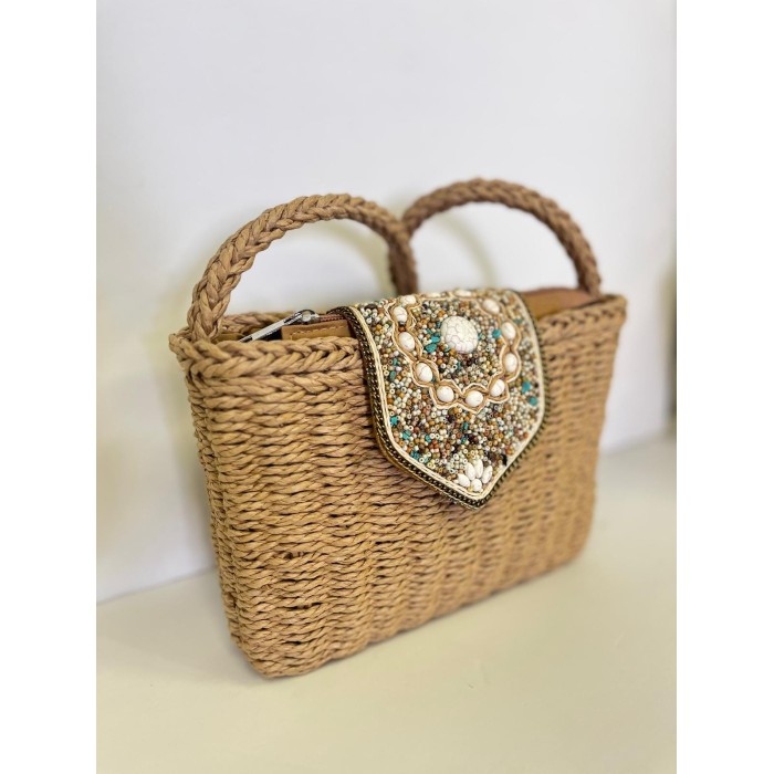 BANDOLERA PEQUEÑA PIEDRAS