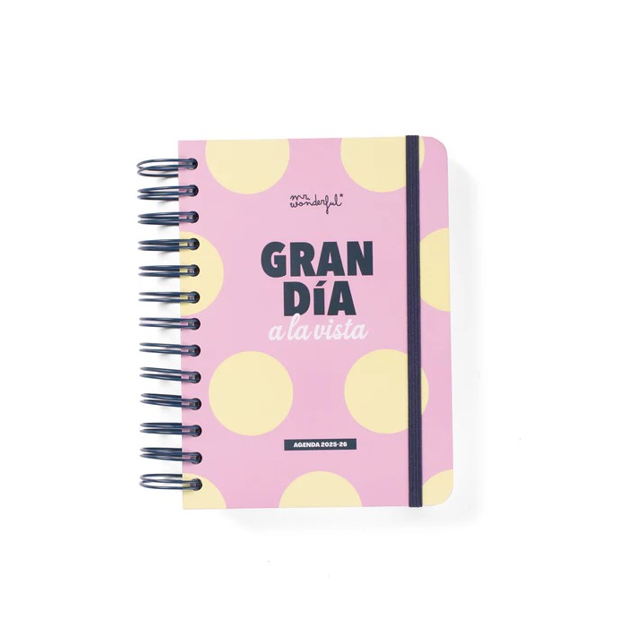 AGENDA WONDER PEQUEÑA 2025-26 DIARIA - GRAN DÁ A L
