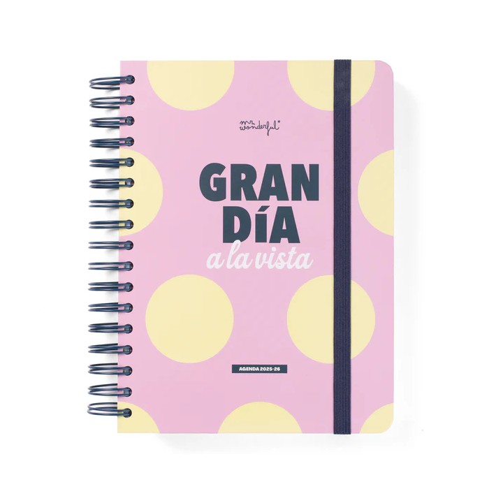 AGENDA WONDER 2025-26 DIARIA - GRAN DÍA A LA VISTA
