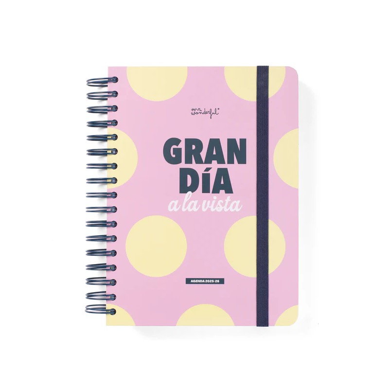AGENDA WONDER 2025-26 DIARIA - GRAN DÍA A LA VISTA AGENDA WONDER 2025-26 DIARIA - GRAN DÍA A LA VISTA