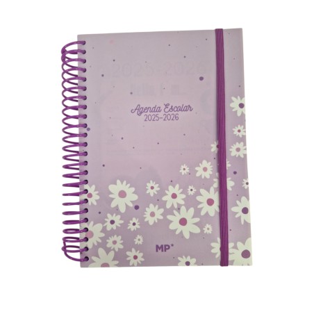 AGENDA DIARIA ESCOLAR 2025-26 FLORES