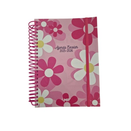 AGENDA DIARIA ESCOLAR 2025-26 FLORES