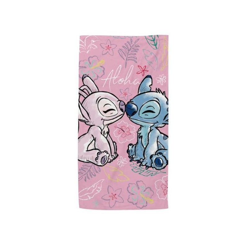 TOALLA MICROFIBRA 70X141 STITCH & ANGEL