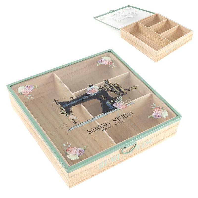 CAJA COSTURERO 4 DPTOS 