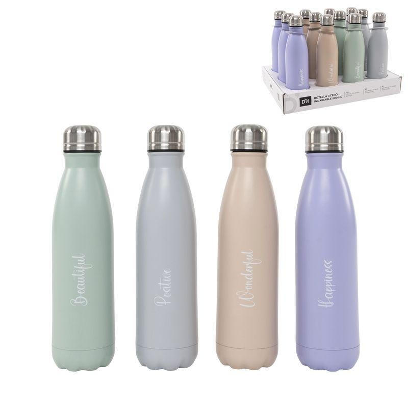 BOTELLA ACERO INOX 500ML