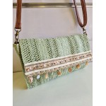 BANDOLERA RAFIA ABALORIOS