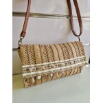 BANDOLERA RAFIA ABALORIOS