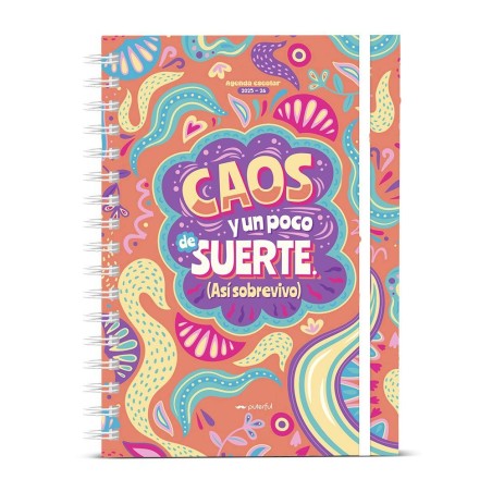 AGENDA ESCOLAR 25/26 - CAOS Y UN POCO DE SUERTE