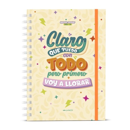 AGENDA ESCOLAR 25/26 - CLARO QUE PUEDO CON TODO