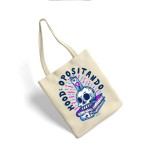 BOLSA DE TELA - MOOD  OPOSITANDO  BEIG 