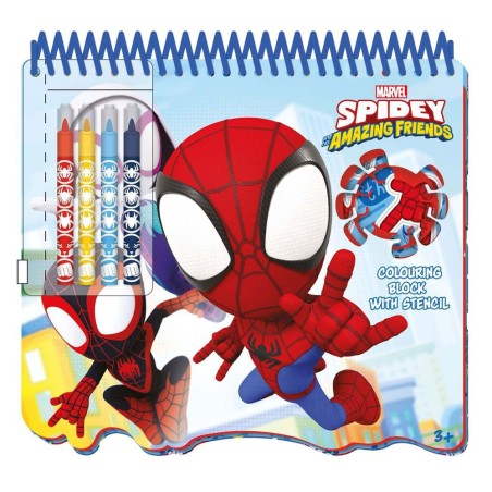LIBRO DE COLOREAR   ROTULADORES SPIDEY