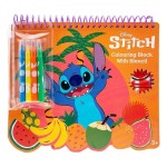 LIBRO DE COLOREAR   ROTULADORES STITCH