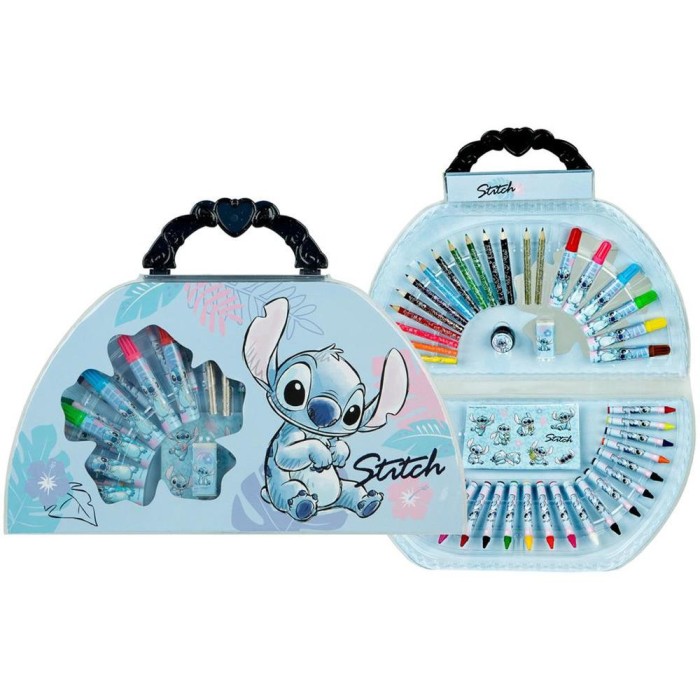 SET MALETA COLOREAR STITCH