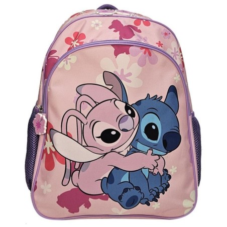 MOCHILA GRANDE STITCH & ANGEL