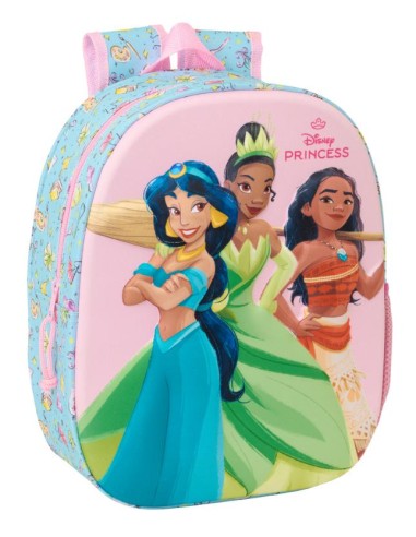 MOCHILA PRINCESAS 3D