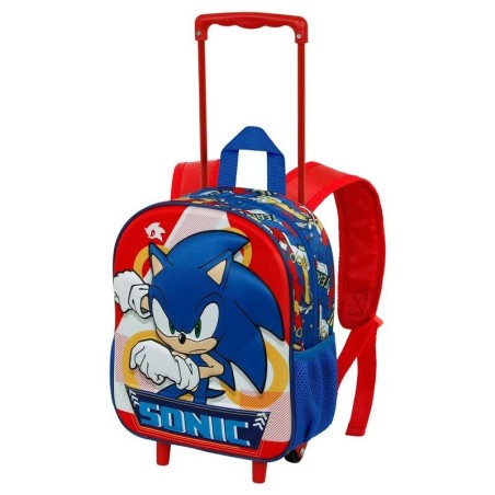 MOCHILA TROLEY SONIC 3D