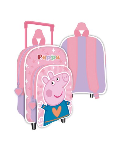 MOCHILA TROLEY PEPPA PIG