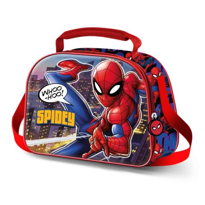 PORTAMERIENDAS SPIDERMAN 3D